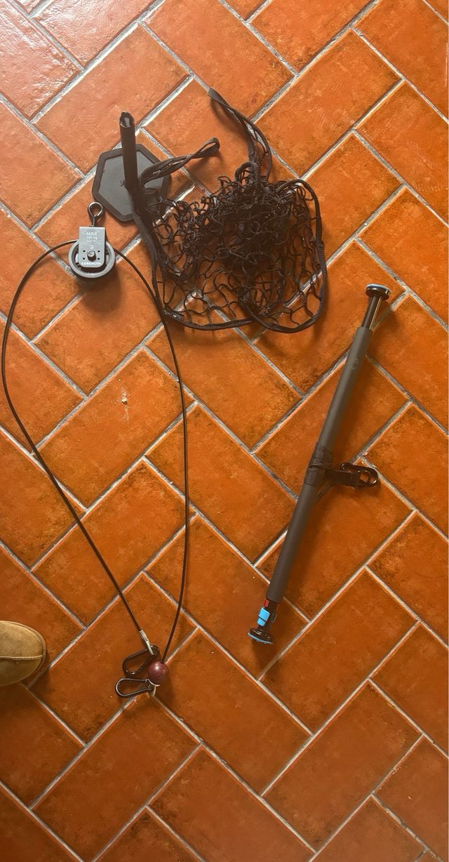 Sistema poleas y dominadas Decathlon