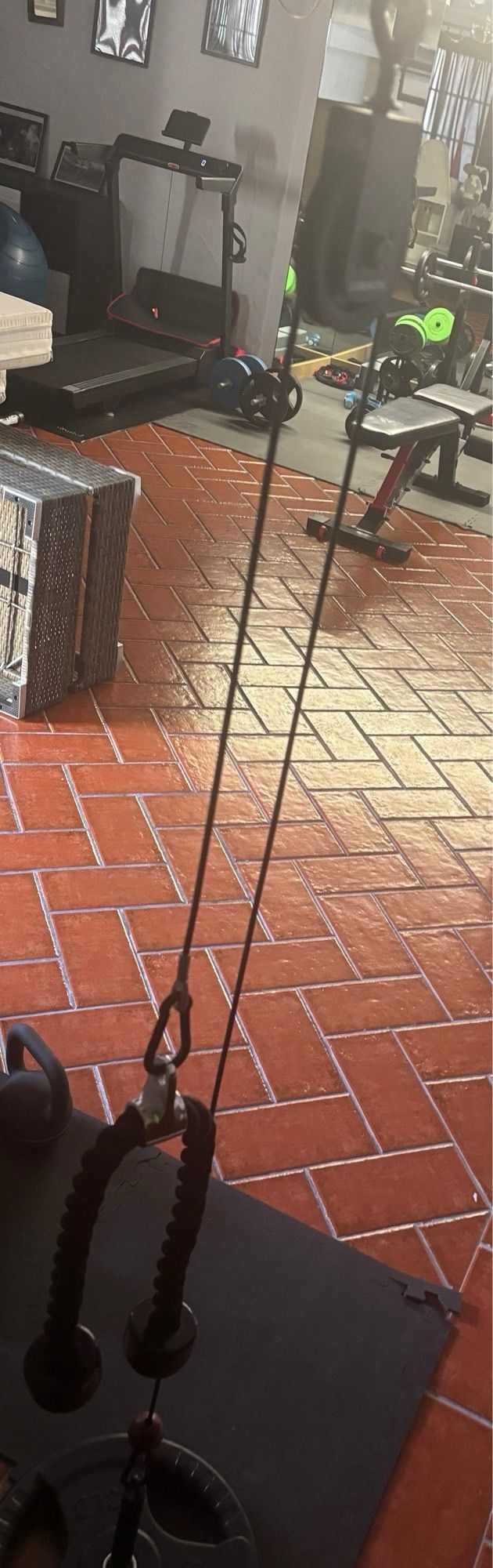 Sistema poleas y dominadas Decathlon