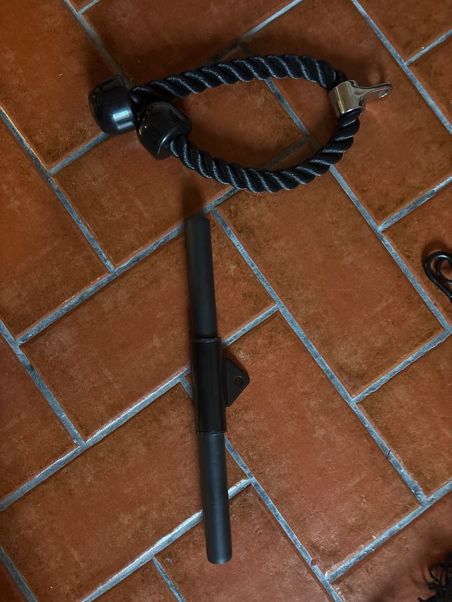 Sistema poleas y dominadas Decathlon