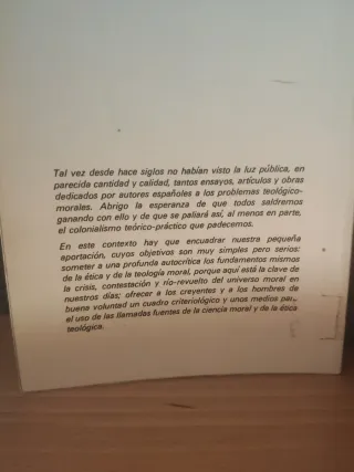 Teología moral. Introducción a la crítica
