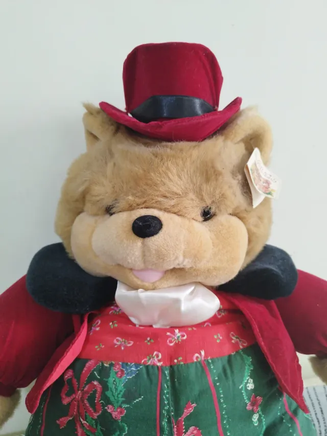 Pupazzo Orsetto Natale con Cappello