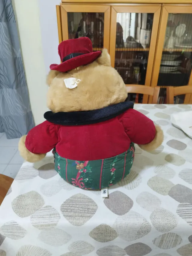 Pupazzo Orsetto Natale con Cappello