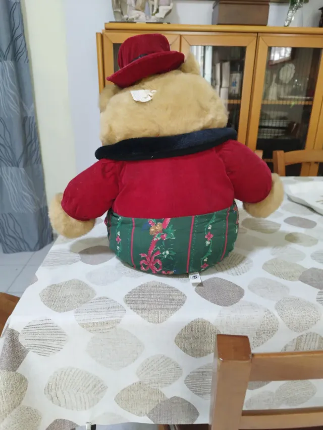 Pupazzo Orsetto Natale con Cappello