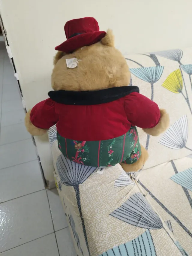 Pupazzo Orsetto Natale con Cappello