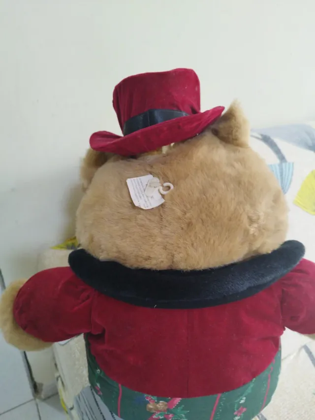 Pupazzo Orsetto Natale con Cappello