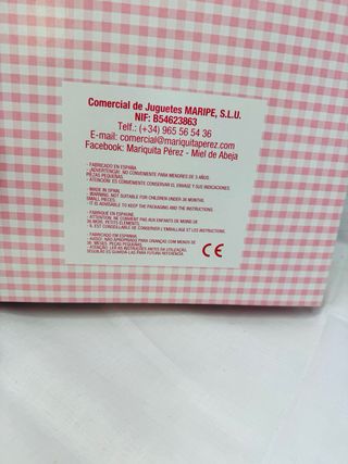 Muñeca Mariquita Pérez Alaska Senior