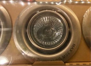 Faretti alogeni da incasso per soffitto