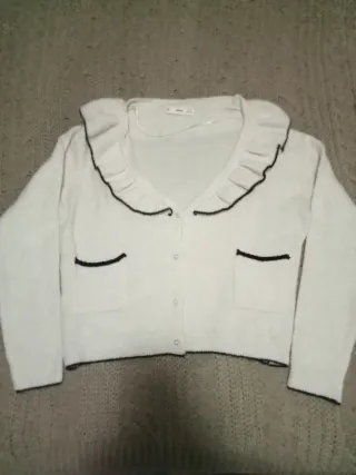 Chaqueta Mango Blanca Talla L