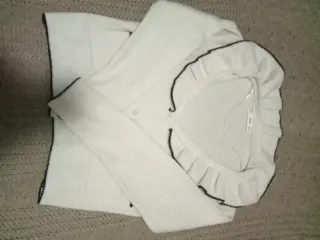 Chaqueta Mango Blanca Talla L