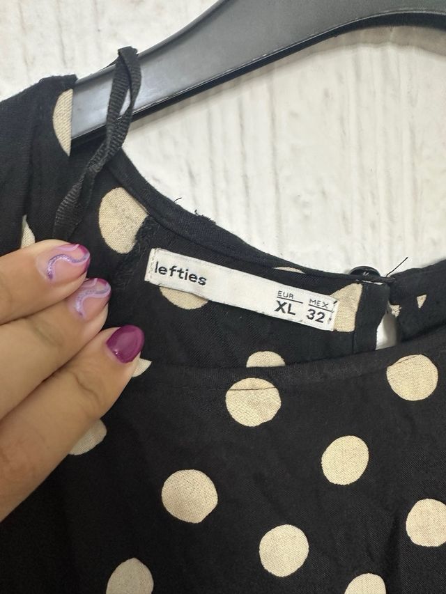 Vestido lunares Lefties Talla XL