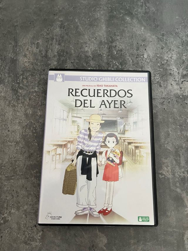 DVD Recuerdos del ayer - Studio Ghibli