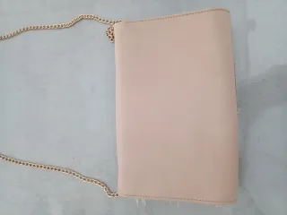 Bolso de mano mimbre multicolor