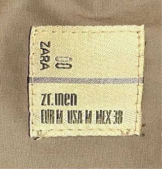 Cazadora fina talla M, marca Zara