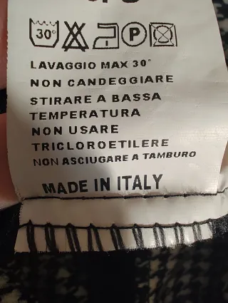 Miniabito bianco e nero