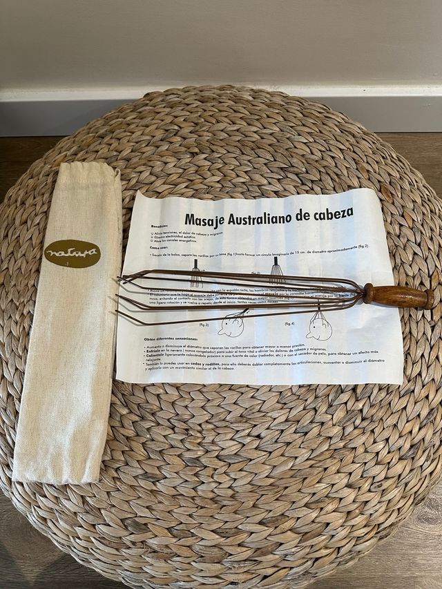 Masajeador capilar Natura