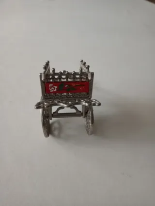 Carretto souvenir soprammobile decorato