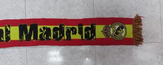 Bufanda Real Madrid Bandera España.03/10/2007.