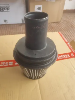 Filtro de ar AEM Dry Flow Sintético com tubo 75mm