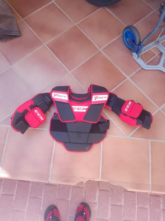 Protector hockey hielo