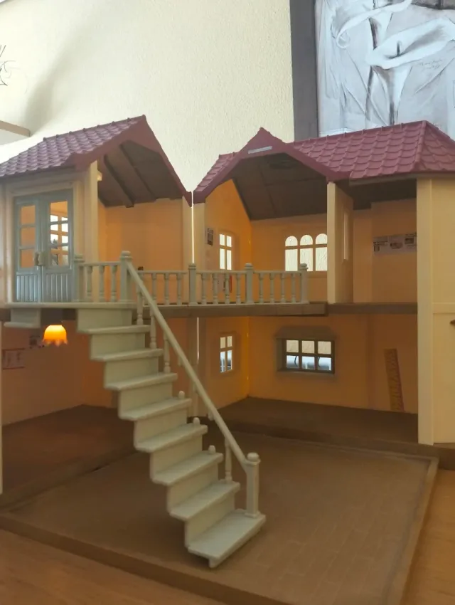 Casa Sylvanian Families luces