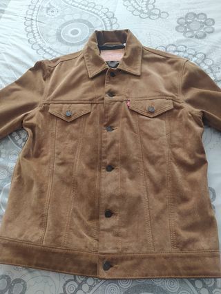 Cazadora vaquera Levis de ante