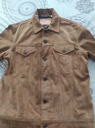 Cazadora vaquera Levis de ante