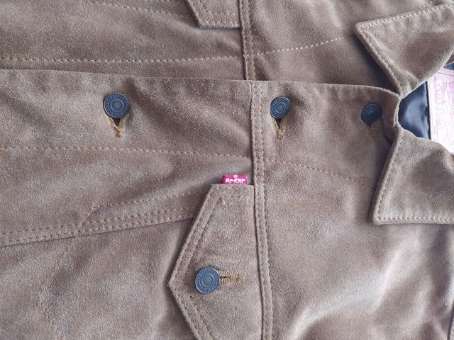 Cazadora vaquera Levis de ante