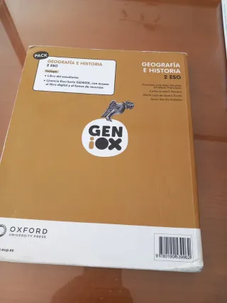 Geografía e Historia 2º ESO. Libro del estudian...
