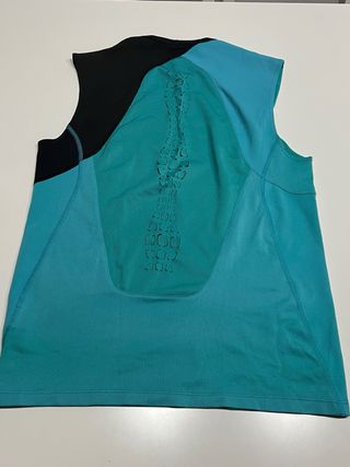 Camiseta Nike Rafa Nadal 2007 Negra/Turquesa