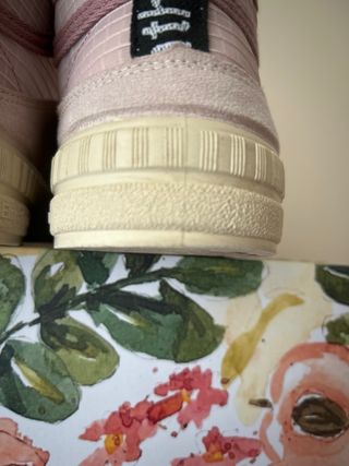 Zapatillas Duuo rosas y beige nuevas