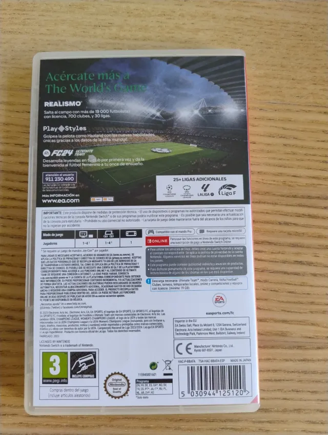 FC 24 Nintendo Switch