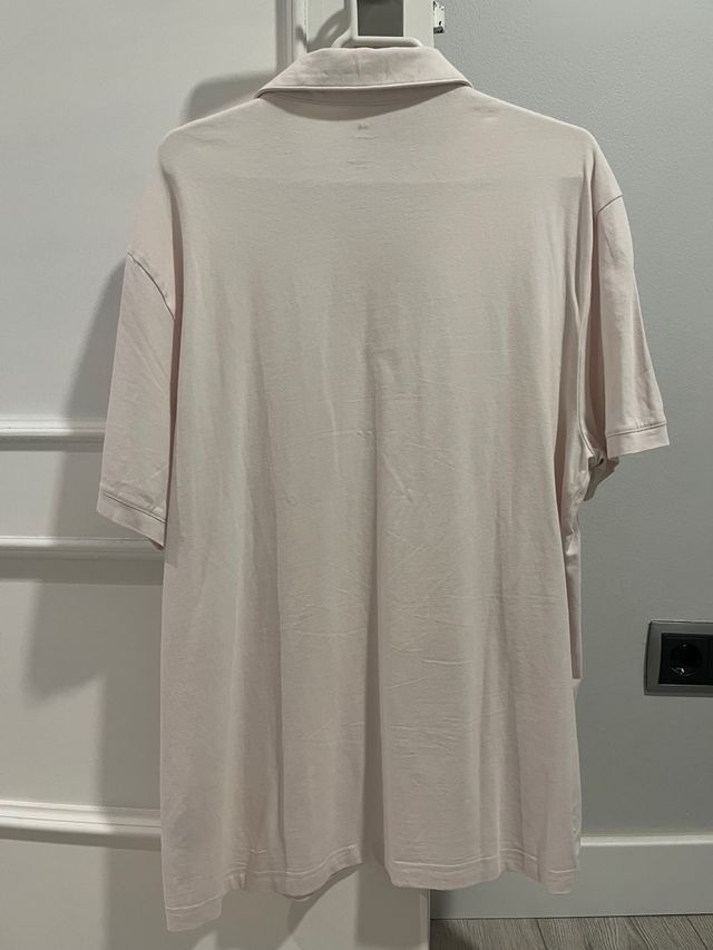 Camisa Polo H&M Rosa Talla L