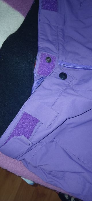 Pantalón de esquí morado