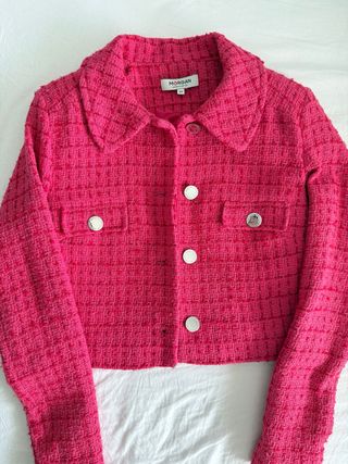 Chaqueta Tweed Rosa Morgan Talla 34