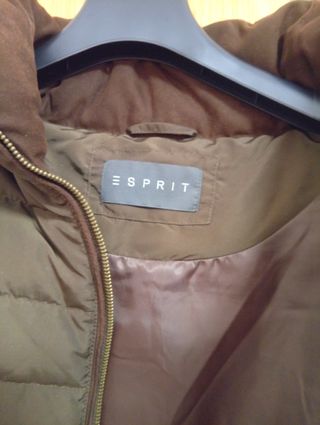 Chaqueta de plumas marrón T40