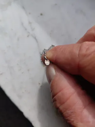 Collana Argento 925 Scritta Anna