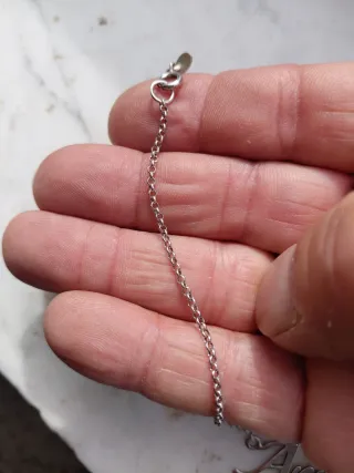 Collana Argento 925 Scritta Anna