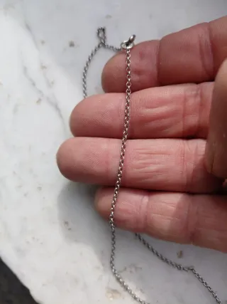 Collana Argento 925 Scritta Anna