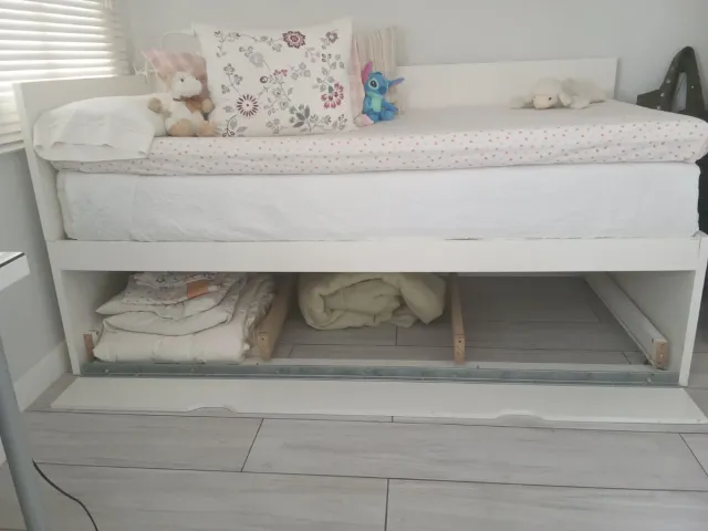 Cama nido IKEA blanca