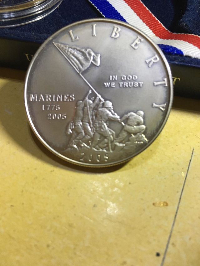 Dólar Plata EE.UU. Iwo Jima