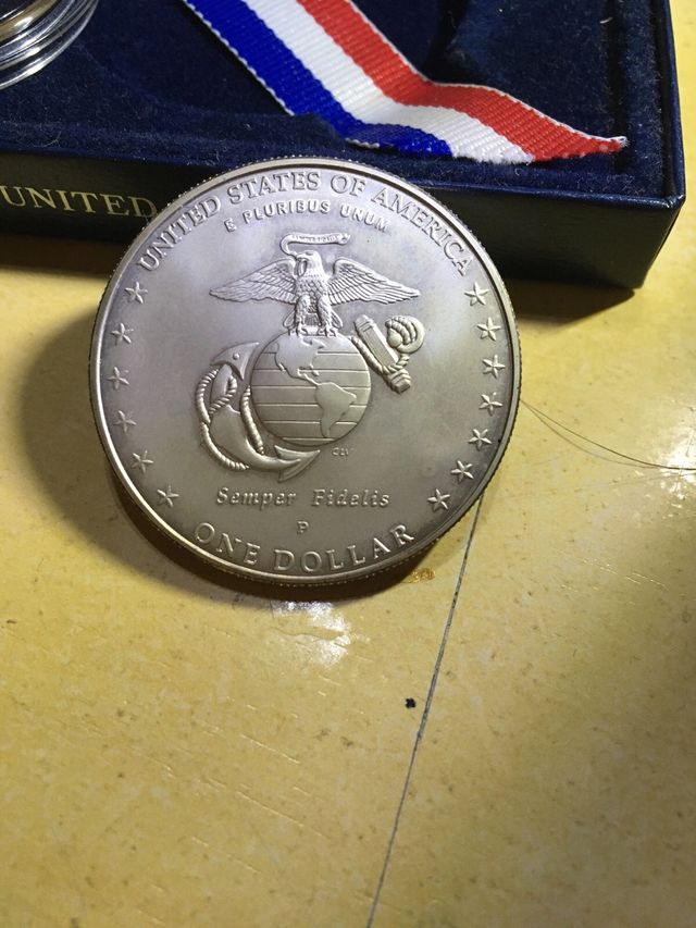 Dólar Plata EE.UU. Iwo Jima