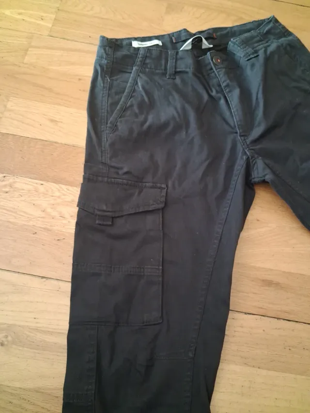 Pantalon Cargo Jack & Jones Talla 29 32 Negro homb