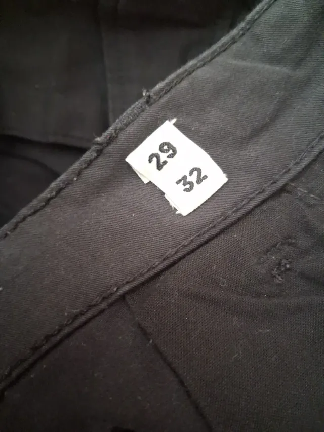 Pantalon Cargo Jack & Jones Talla 29 32 Negro homb