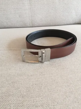 Cinturón reversible hombre