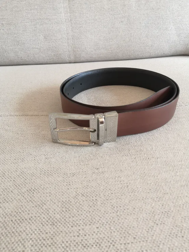 Cinturón reversible hombre