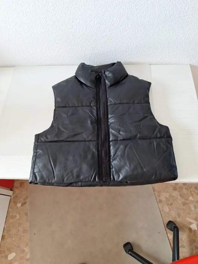 Chaleco negro mujer talla S