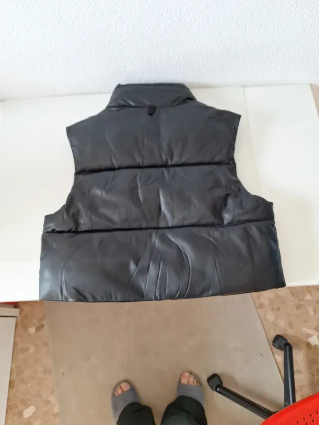 Chaleco negro mujer talla S