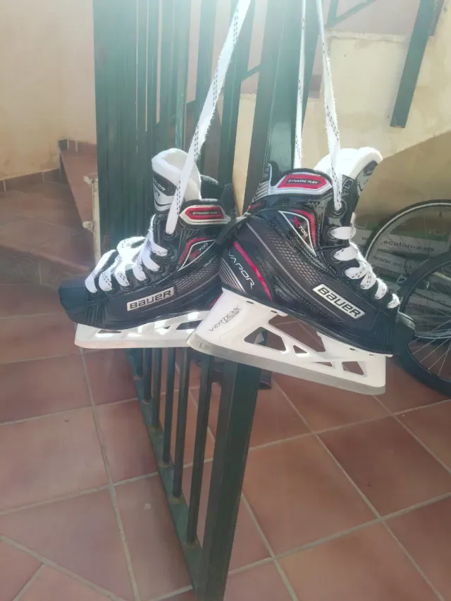 Patines Portero Hockey Hielo VAPOR