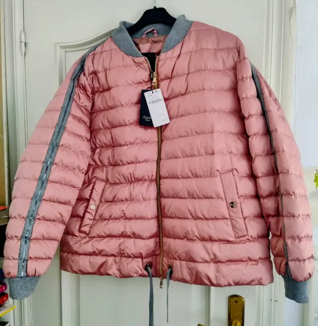 Chaqueta October rosa talla XXL