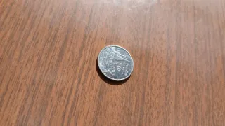 Moneda 1 Baht Tailandés